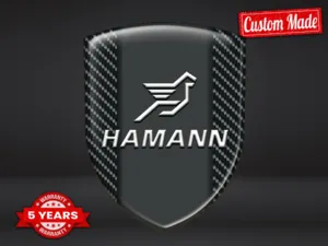 Hamann Decal Resin Exclusive Edition Sleek Dome Stickers